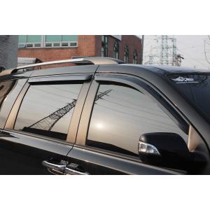 AUTOCLOVER Smoke Tinted Rain Guards 4pcs for KIA Sedona 2006~2014