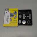 Mini Microphone for iPhone: Wireless Lavalier Microphone for Android - Noise Canceling Magnetic Clip Lapel Mic - Vlogging Recording & Pro Video for Content Creators