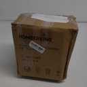 HOMBERKING 10 Pack Borosilicate Glass Meal Prep Containers with Locking Lids, Glass Food Storage Containers Set, Airtight Lunch Bento Boxes, BPA-Free & Leak Proof, 36oz & 14oz, Freezer, Oven Safe (Black)