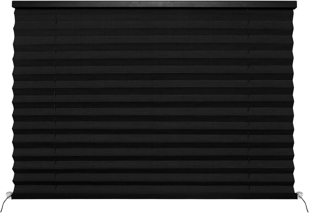 RV Blinds Shades for Camper Window, RV Pleated Shades Camper Blinds for Travel Trailers Motorhome Motor Coach-26 W x 18" L