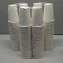 RACETOP Hot Paper Coffee Cups 12 oz [300 Pack], Disposable Coffee Cups 12 oz, Upgraded Weight Of Paper, White