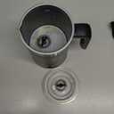 Milk Frother, 4-in-1 Milk Frother and Steamer, 13.5oz/400ml Automatic Hot and Cold Foam Maker and Milk Warmer, Electric Frother for Coffee, Latte, Cappuccino, Macchiato, Matcha(Black)