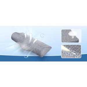 Demelon Cervical Neck Pillows Case Gray Color (Grey)