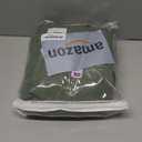 Olive Green Linen Curtains 84 Inches Long for Living Room Back Tab Light Filtering Privacy Semi Sheer Curtains Modern Farmhouse Decor Olive Green Curtain for Bedroom 2 Panels 52x84 (Loden)