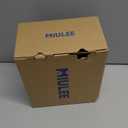 MIULEE Black Blackout Curtains for Bedroom Living Room 63 Inches Long 2 Panels, Thermal Insulated Room Darkening Drapes Solid Grommet Top Noise Reduction Light Blocking Halloween Window Treatments