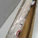 Blackout No Drill Roman Shades, 47" W x 64" H, Beige