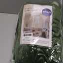 MIULEE Velvet Curtains 96 inches 2 Panels - Luxury Blackout Curtains for Bedroom Living Room Thermal Insulated Super Soft Window Drapes Rod Pocket & Back Tab, Olive Green, W52 x L96 inches