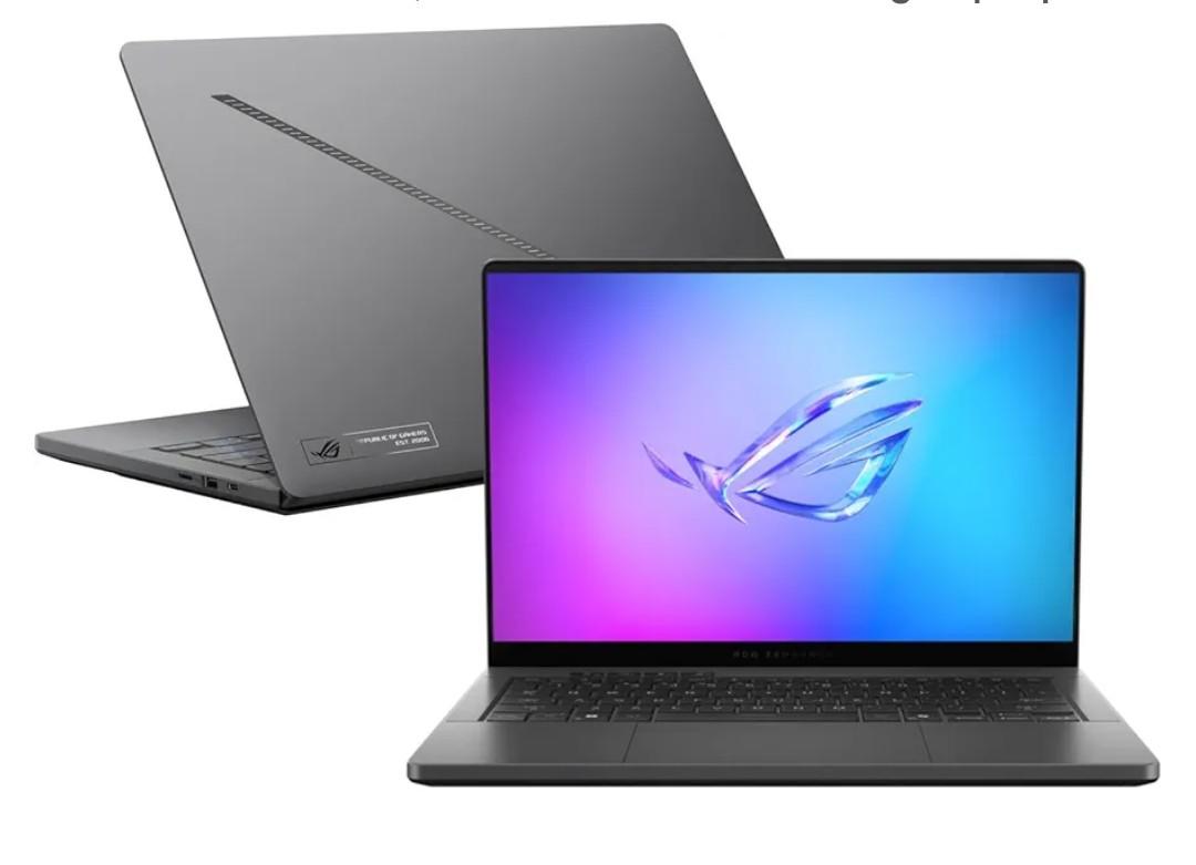 EXCaliberPC [2025] ASUS ROG Zephyrus G14 GA403WR-XS97 (AMD Ryzen AI 9 HX 370, 32GB LPDDR5X, 2TB NVMe SSD, NVIDIA GeForce RTX 5070Ti, 14" 3K OLED 120Hz, Windows 11 Pro) Gaming Laptop