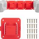 Tool Holder Compatible for Craftsman 20V Drill, Wall Mount Tool Hanger for Power Tool Storage Organizer, for Workshop, Garage, Work Van, Under Shelf, Tool Box-5 Pack