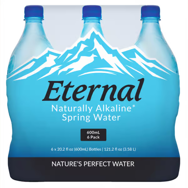 Eternal Naturally Alkaline Spring Water 6Pk
, 20.2900-ounces