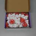 cridoz 2000 Pieces Artificial Rose Petals with 24 LED Tea Lights Candles, Romantic Decorations Special Night Set for Night, Valentine's Day, Wedding Anniversary or Table Dcor, Warm White