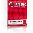 Cartamundi Poker Playing Cards, Red, Pack of 5