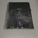 And Per Se 2026 Planner, A4 Size-Daily, Weekly & 18-Monthly Planner, Daily Schedule, Monthly Tabs, 100 GSM Thick Paper(Black)