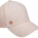 Gaiam Pink Baseball Cap for Women - Cruiser Breathable Nova Design, Lightweight Women's Ball Cap for Long Workouts & Running, Easily Adjustable Trendy Women's Hat with Ponytail Holder, Blush