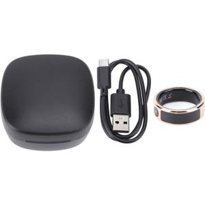 Zopsc Smart Ring for Men Women, Activity & Fitness Trackers with Colorful Touch Screen, Multiple Sports Modes, Gesture Control for Taking Photos, Water Proof Fitness Ring for Hiking (#8)