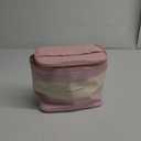 Kate Spade new york Insulated Lunch Tote, Small Lunch Cooler, Cute Lunch Bag for Women, Pink Thermal Bag with Double Zipper Close and Carrying Handle, Blush Rugby Stripe