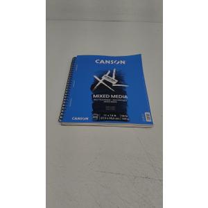 Canson XL Series Mixed Media Pad, Side Wire, 11x14 inches, 60 Sheets  Heavyweight Art Paper for Watercolor, Gouache, Marker, Painting, Drawing, Sketching