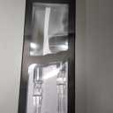 Adorox Elegant Cake Knife and Server Set Stainless Steel with Crystal Handle - Perfect for Weddings Anniversaries,and Special Celebrations (Sliver)