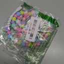 Beaded Charging Cord for Phone 4 in 1 Multi Colorful Charging Cable Stars Beads Charging Cord 3.3FT for Girls Fast Charging for iPhone Android