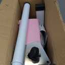 CHAOEEMY Pedicure Foot Rest,Adjustable Height Pedicure Stool,Pedicure Stand for Home Salon, Tattoo, Nail Tech (Pink)