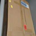 Large Printer Table Stand with Shelf for Computer Tower, CPU and Shredder, 22 x 18 Inch Rolling Printer Cart with Wheels for Home Office Storage and Organization - White Gold