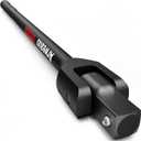 Breaker Bar, 1/2'' Drive 15-Inch Heavy Duty Extension Breaker Bar, with 180° Rotatable Head, Spring-loaded Detent Ball (1 Pack, 32")