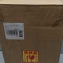 Large Locking Mailbox for Outside, RAINHOL All-Metal Modern Security Mailbox with 2 Keys, 21" x 11.2" x 10.5", Black