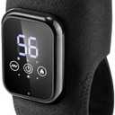 Cordless Foot and Ankle Massager with Heat, Ankle Heating Pad Wrap with Massage, Ankle Massager for Pain Relief, 3 Heat & Vibration Settings, Auto Shut-Off – Ideal for Home, Office, Travel