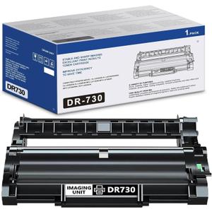 DR730 Drum Unit Replacement for Brother DR730 DR-730 DR 730 to Use with MFC-L2710DW MFC-L2750DW HL-L2395DW HL-L2370DW HL-L2350DW HL-L2390DW DCP-L2550DW Printer (1 Pack, NOT Toner)