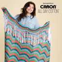 Caron All Day Cotton - 3 Pack of 173 Yards/3.52 oz White Shirt 100% Mercerized Cotton Yarn
