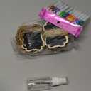 24 Pcs Reusable Mini Wood Chalkboards with Hanging String Erasable, Double-Sided Blackboard for Message Board Signs, Weddings Place Cards, Birthday Parties, Table Numbers, Plants