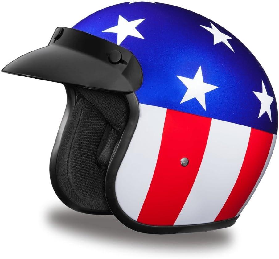 Daytona Helmets cruiser captain America helmet, 2XL