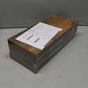 QEEIG Floating Shelves for Wall Bathroom Shelf Bedroom Kitchen Living Room Hanging Book Shelves Small Farmhouse Decor 16 inch Set of 3, Rustic Brown (015-BN3)