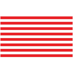 12 bags of red and white stripe flags