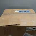 Dog Ramp, 2-in-1 Split Ottoman Gentle 23 Incline Dog Steps Built in Lightweight Folding Pet Ramp for Couch, 17.71H Pet Chair, Pet Steps Specially for Older Dogs (Off-White)