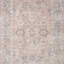 Skye Blush/Grey Area Rug "2'6x10"