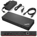 Lenovo ThinkPad Universal Thunderbolt 4 Dock, 4 Displays, Dynamic Power Charging up to 100W, Black