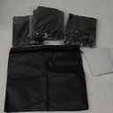 Small Wet Bag Mini Wet Bag Period Bag Black for Private Secret Waterproof Reusable for Girls Women Multi Use 4 pack