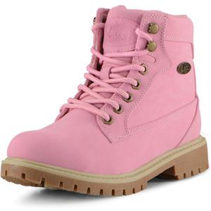 Lugz Women's Mantle Hi Classic 6-inch Chukka Boot Fashion (8.5, Bubblegum Pink/Cream/Gum) Lugz Women's Mantle Hi Classic 6-inch Chukka Boot Fashion (8.5, Bubblegum Pink/Cream/Gum)