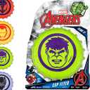JA-RU Marvel Avengers & Spiderman Water Frisbee Soaker - Assorted Rubber Discs for Kids & Adults. Pool & Beach Toys. Summer Fun. Stocking Stuffers. 6814-1