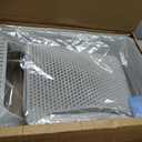 Stainless Steel Litter Box | XL Enclosed Cat Litter Boxes with Lid for Big Cats | High Sided, Anti-Urine Leakage | Non-Stick Bottom & Includes Litter Mat & Metal Scoop