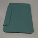 ZENLU iPad 10th 11th Generation Magnetic Case with Removable Folio Cover, Semi-Silicone Leather, Vertical Stand, Clear Back, Smart Sleep/Wake, Full Protective Case for iPad 10 & 11(A16) (Green)
