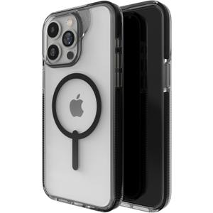 ZAGG Santa Cruz Snap iPhone 15 Pro Max Case - MagSafe Phone Case, Drop Protection (13ft/4m), Durable Graphene, Anti-Yellowing, and Scratch-Resistant Phone Case, Black