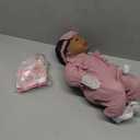 WOOROY Realistic Reborn Baby Dolls Black Girl  18 Inch African American Newborn Doll, Lifelike Real Life Handcrafted Soft Cloth Body with Accessories Gift Set for Kids Age 3+