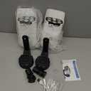 Solar Lights Motion Sensor Fake Security Camera 2 Pack, USB & Solar Powered
