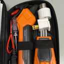 Circuit Breaker Finder Kit with GFCI Outlet Tester for 90-135V AC Circuits,includes Light Socket Adapter, 3-2 Prong Grounding Adapter & Clip adapter,Portable Electrical Tool with Carrying Case (Orange)