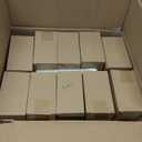 VITEVER [ 20pcs Set ] Glass Cups with Bamboo Lids and Glass Straw - Beer Shaped 16 oz Iced Coffee Drinking Glasses, Cute Tumbler Cup for Smoothie, Boba Tea, Whiskey, Water