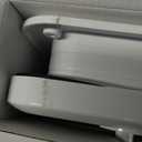 Cat Door Interior Door, Push & Turn 4-Way Lock Indoor Cat Doors, Reinforced ABS Frame Pet Doors for Cats Up to 18 lbs, Easy DIY Installation for Interior and Exterior Doors, Lagre