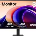 LG 32U631A-B 32-inch QHD (2560 x 1440) IPS Computer Monitor, 100Hz, 5ms, HDR10, Reader Mode, Flicker Safe, HDMI, USB Type-C 15W PD, Black