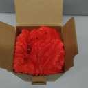 UGASA Corduroy Striped Soft Decorative Throw Pillow Covers Soild Square Set Cushion Cases Christmas Decor Pillowcases for Sofa Bedroom, 2 Pcs, 16x16inch, Red